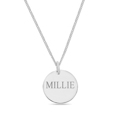 Millie Name Necklace Silver ToneChain Anniversary Engagement Gifts For Her Millie Name Necklace Silver ToneChain Anniversary Engagement Gifts For Her