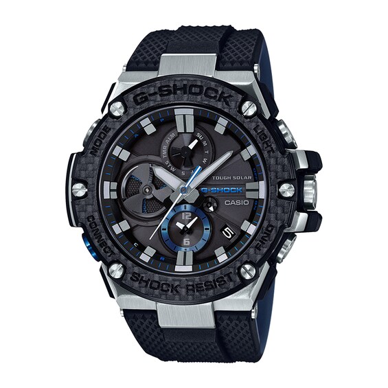 Men's Casio G-Shock G-Steel Black IP Strap Watch with Black Dial (Model: GSTB100XA-1A) Men's Casio G-Shock G-Steel Black IP Strap Watch with Black Dial (Model: GSTB100XA-1A)