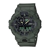 Men's Casio G-Shock Classic Green Strap Watch with Black Dial (Model: Ga700Uc-3A)