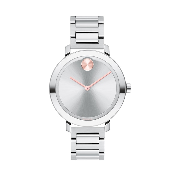 Ladies' Movado BoldÂ® Evolution Watch with Silver-Tone Dial (Model: 3600647)