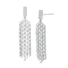 Thumbnail Image 0 of Marilyn Monroe™ Collection 1 CT. T.W. Diamond Chandelier Drop Earrings in 10K White Gold