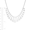 Thumbnail Image 1 of Marilyn Monroe™ Collection 1-1/2 CT. T.W. Diamond Dangle Necklace in 10K White Gold