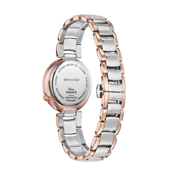 Ladies' Citizen Eco-DriveÂ® Disney Frozen 2 Anna Diamond Accent Watch with Grey Mother-of-Pearl Dial (Model: Em0586-51Y)