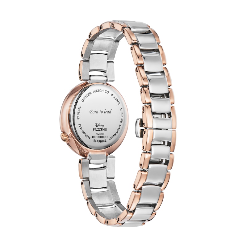 Main Image 3 of Ladies' Citizen Eco-Drive® Disney Frozen 2 Anna Diamond Accent Watch with Grey Mother-of-Pearl Dial (Model: EM0586-51Y)