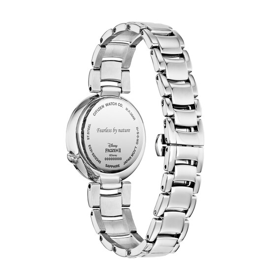 Ladies' Citizen Eco-Drive® Disney Frozen 2 Elsa Diamond Accent Watch with Blue Mother-of-Pearl Dial (Model: Em0580-58N)