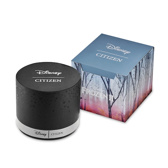 Ladies' Citizen Eco-Drive® Disney Frozen 2 Elsa Diamond Accent Watch with Blue Mother-of-Pearl Dial (Model: Em0580-58N)