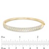 Thumbnail Image 2 of 1/2 CT. T.W. Diamond "S" Bangle in 10K Gold