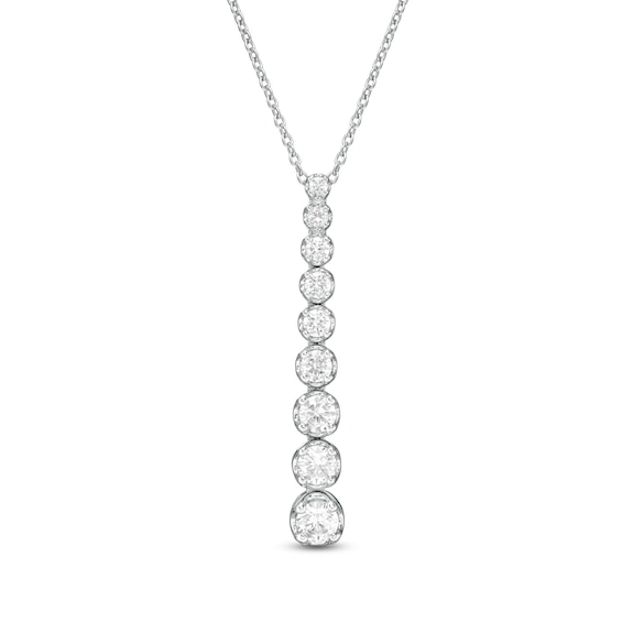 Marilyn Monroeâ¢ Collection 1 CT. T.w. Journey Diamond Pendant in 10K Gold