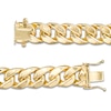 Thumbnail Image 3 of 10.75mm Cuban Curb Chain Necklace in 14K Gold - 24"