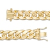Thumbnail Image 4 of 10.75mm Cuban Curb Chain Necklace in 14K Gold - 24"
