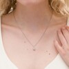 Thumbnail Image 2 of 1/4 CT. T.W. Diamond Cushion Frame Pendant in 10K White Gold