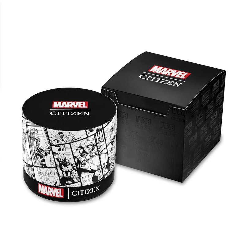 Main Image 4 of Men's Citizen Eco-Drive® Spider-Man Limited Edition Super Titanium™ Strap Watch with Grey Dial (Model: AW0061-01W)
