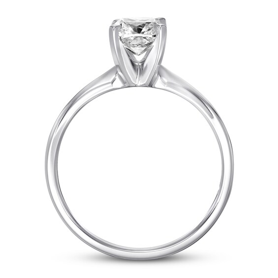 1 CT. Certified Cushion-Cut Diamond Solitaire Ring in 14K White Gold (I/I1) 1 CT. Certified Cushion-Cut Diamond Solitaire Ring in 14K White Gold (I/I1)