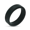 Thumbnail Image 3 of Triton 7.0mm Bevelled Edge Comfort Fit Wedding Band in Black Tungsten