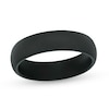 Thumbnail Image 0 of Triton Men's 6.0mm Rounded Comfort Fit Wedding Band in Black Tungsten