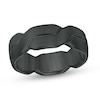 Thumbnail Image 0 of Triton Men's 8.0mm Woven Geometric Comfort Fit Wedding Band in Black Tungsten