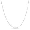 Thumbnail Image 1 of 1.5mm Singapore Chain Necklace in 10K White Gold - 16"