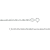 Thumbnail Image 3 of 1.5mm Singapore Chain Necklace in 10K White Gold - 16"