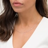 Thumbnail Image 2 of 1.5mm Singapore Chain Necklace in 10K White Gold - 18"