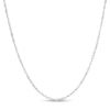 Thumbnail Image 0 of 1.5mm Singapore Chain Necklace in 10K White Gold - 20"