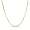 Thumbnail Image 1 of 2.3mm Rolo Chain Necklace in Hollow 10K Gold - 20"