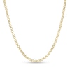 Thumbnail Image 0 of 2.3mm Rolo Chain Necklace in Hollow 10K Gold - 20"