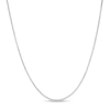 Thumbnail Image 0 of 1.0mm Wheat Chain Necklace in Hollow 10K White Gold - 16"