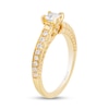 Thumbnail Image 2 of Enchanted Disney Anna 3/4 CT. T.W. Princess-Cut Diamond Engagement Ring in 14K Gold
