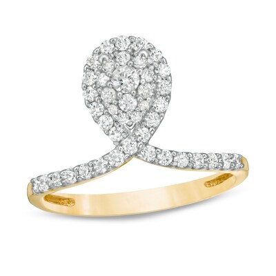 Arc Ring in Sterling Silver and Gold Filled \u2022 Gift for Her \u2022 Half Round Ring \u2022 Half Moon Ring