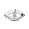 Thumbnail Image 2 of Vera Wang Love Collection Diamond Accent Eye Single Stud Earring in Sterling Silver
