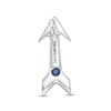 Thumbnail Image 2 of Vera Wang Love Collection Diamond Accent Arrow Single Stud Earring in Sterling Silver