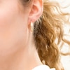 Thumbnail Image 2 of 20.0mm Diamond-Cut Tube Hoop Earrings in 14K Gold