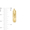 Thumbnail Image 3 of 20.0mm Diamond-Cut Tube Hoop Earrings in 14K Gold