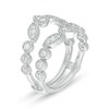 Thumbnail Image 2 of 1/3 CT. T.W. Diamond Art Deco Solitaire Enhancer in 10K White Gold