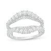 Thumbnail Image 1 of 1 CT. T.W. Diamond Contour Solitaire Enhancer in 10K White Gold