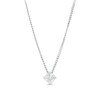 Thumbnail Image 1 of 1/5 CT. Princess-Cut Diamond Solitaire Pendant in 14K White Gold