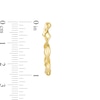 Thumbnail Image 3 of 25.0mm Twisted Hoop Earrings in 10K Gold