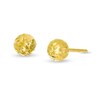 Thumbnail Image 1 of Diamond-Cut Ball Stud Earrings in 10K Gold