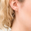 Thumbnail Image 2 of Diamond-Cut Ball Stud Earrings in 10K Gold