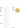Thumbnail Image 3 of Diamond-Cut Ball Stud Earrings in 10K Gold