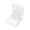 Thumbnail Image 4 of 20.0mm Square Tube Hoop Earrings in 10K Gold