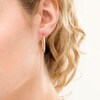 Thumbnail Image 2 of 20.0mm Diamond-Cut Tube Hoop Earrings in 10K Gold