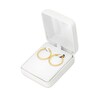 Thumbnail Image 4 of 20.0mm Diamond-Cut Tube Hoop Earrings in 10K Gold