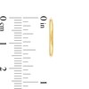 Thumbnail Image 3 of 15.0mm Hoop Earrings in 10K Gold