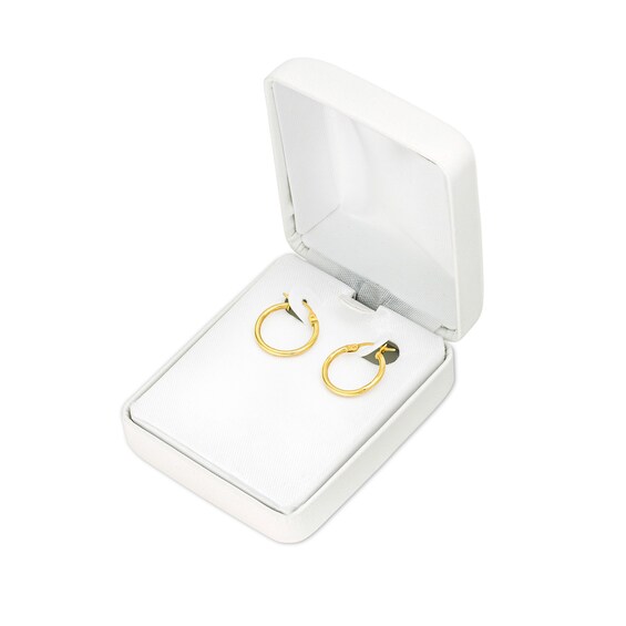 15.0mm Hoop Earrings in 10K Gold