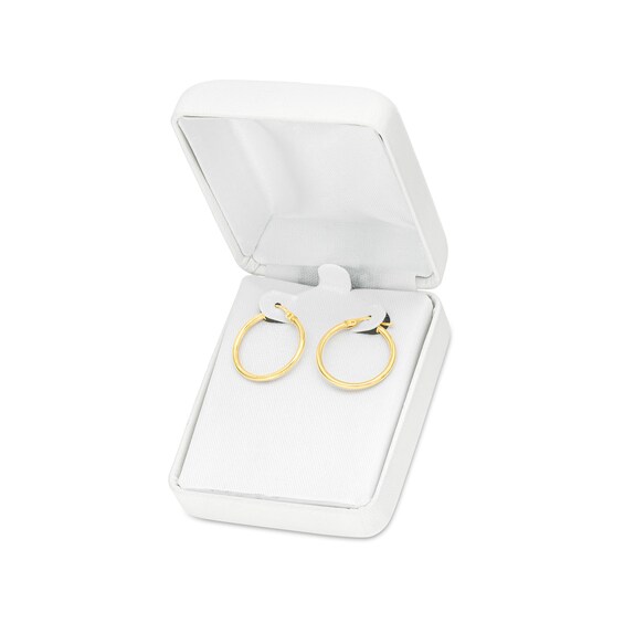 20.0mm Hoop Earrings in 10K Gold