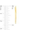 Thumbnail Image 3 of 25.0mm Hoop Earrings in 10K Gold