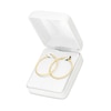 Thumbnail Image 4 of 30.0mm Hoop Earrings in 10K Gold