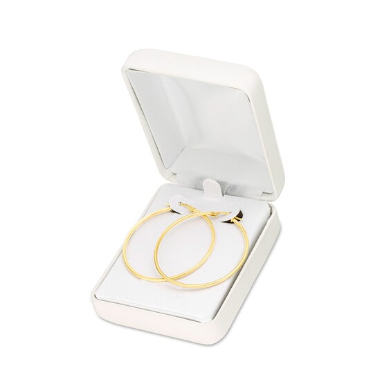 40.0mm Hoop Earrings in 10K Gold