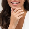 Thumbnail Image 2 of 1 CT. T.W. Certified Emerald-Cut Lab-Grown Diamond Five Stone Anniversary Band in 14K White Gold (F/SI2)